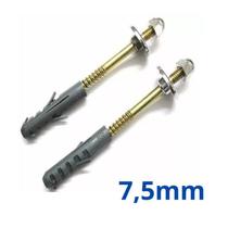 B-10 - parafuso latonado p/ vaso sanitario 7,5cm eurofix cod 1002 kit par B-10 - parafuso latonado p/ vaso sanitario 7,5cm eurofix cod 1002 kit par