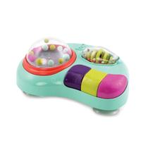 B. Brinquedos Whirley Pop Lights & Music Station Baby Toy com VentosAs 100% Não Tóxico e Sem BPA