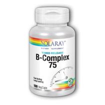 B-Complex 75 100 cápsulas da Solaray (pacote com 2)