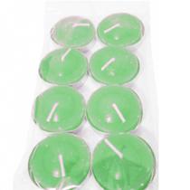 B.e.vela rechaud lily color 8 unid - verde B.e.vela rechaud lily color 8 unid - verde