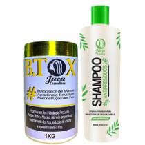 B.tox Capilar Redutor Volume Juca 1kg + Shampoo Antiresiduo Juca 1L B.tox Capilar Redutor Volume Juca 1kg + Shampoo Antiresiduo Juca 1L