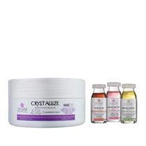 B.Tox Crystallis Blond 300G + Cronograma 3 Ampolas Dyusar B.Tox Crystallis Blond 300G + Cronograma 3 Ampolas Dyusar