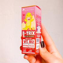 B-TRIX KIDS Suplemento Infantil de Vitamina B12 (Vit. B12 - 0,75mcg) 20ml Sabor Morango - Flora Nativa