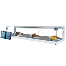 B-VF150 - Vitrine fria Beta Branca com 32 Gelo-X - Bivolt - Omega B-VF150 - Vitrine fria Beta Branca com 32 Gelo-X - Bivolt - Omega