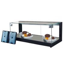 B-VF77 - Vitrine fria Beta 77cm Preta - Com 16 Gelo-X - Bivolt - Omega
