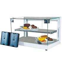 B-VFD62 Vitrine fria Beta 62cm Branca Dupla - Com 12 Gelo-X - Bivolt - Omega