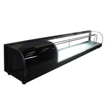 B-VFRD1350 - Vitrine Refrigerada Beta para doces 1,35cm Preta - 127V - Omega