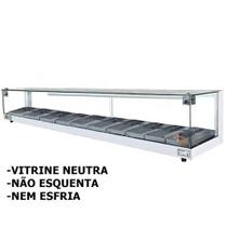 B-VN150 - Vitrine Neutra Beta 1,50m Branca - Bivolt - Omega