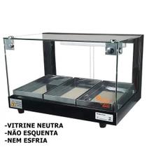 B-VN47 - Vitrine Neutra Beta 47cm Preta - Bivolt - Omega