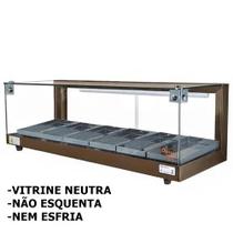 B-VN92 - Vitrine Neutra Beta 92cm Café - Bivolt - Omega B-VN92 - Vitrine Neutra Beta 92cm Café - Bivolt - Omega