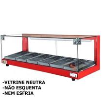 B-VN92 - Vitrine Neutra Beta 92cm Vermelha - Bivolt - Omega B-VN92 - Vitrine Neutra Beta 92cm Vermelha - Bivolt - Omega