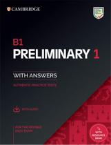 B1 Preliminary 1 For The Revised 2020 Exam - Sb With Answers With Audio Authentic Practice Tests - CAMBRIDGE UNIVERSITY PRESS B1 Preliminary 1 For The Revised 2020 Exam - Sb With Answers With Audio Authentic Practice Tests - CAMBRIDGE UNIVERSITY PRESS