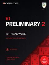 B1 preliminary 2 sb with answers with audio with resource bank - CAMBRIDGE UNIVERSITY
