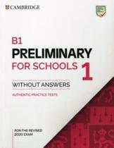 B1 Preliminary For Schools 1 Sb Without Answers - The Revised 2020 Exam - CAMBRIDGE