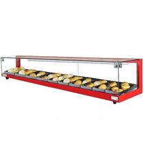 B10 - Estufa Beta para salgados de 10 bandejas Vermelho - 127V - Omega