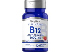 B12 5000mcg Metilcobalamina Top! 120 Tablet Sublingual E U A