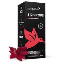 B12 Drops Gotas Metilcobalamina 20 ml Puravida - PURA VIDA