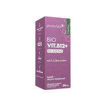 B12 Drops Metilcobalamina Biodisponível Em Gotas 20ml - Puravida - Pura vida