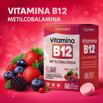 B12 Metilcobalamina 60 Cp Mastigáveis Frutas Vermelhas B12 Metilcobalamina 60 Cp Mastigáveis Frutas Vermelhas