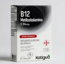 B12 metilcobalamina 9,94mcg 60 cápsulas katiguá B12 metilcobalamina 9,94mcg 60 cápsulas katiguá