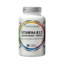 B12 Metilcobalamina- Ácido Fólico- Ferro- 60 Cápsulas B12 Metilcobalamina- Ácido Fólico- Ferro- 60 Cápsulas