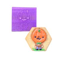 B28 carimbo para biscoitos confeitaria artesanato halloween abóbora - confeitaria dos moldes