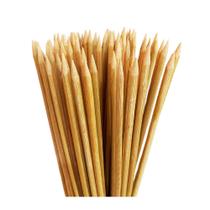 B3 Espetos de Bambu Mossô: 60cm x Aprox 5.5mm - 200 Unidades