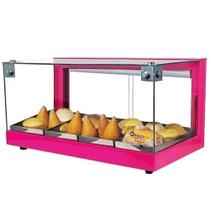 B4 - Estufa Beta para salgados 4 bandejas ROSA - 127V - Omega B4 - Estufa Beta para salgados 4 bandejas ROSA - 127V - Omega