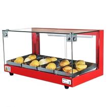 B4 - Estufa Beta para salgados 4 bandejas Vermelha - 127V - Omega B4 - Estufa Beta para salgados 4 bandejas Vermelha - 127V - Omega