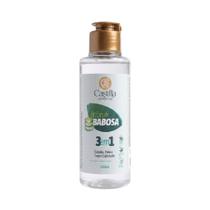 Baba de Babosa Castilla Cosméticos 3 em 1 Cabelo Pele Couro Cabeludo 220mL Natural Hidratante Gel