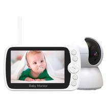 Babá Eletrônica Baby Monitor Tela Lcd De 5 Câmera Wifi - Hellobaby