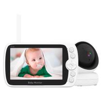 Babá Eletrônica Baby Monitor Tela Lcd De 5 Câmera Wifi - Hellobaby