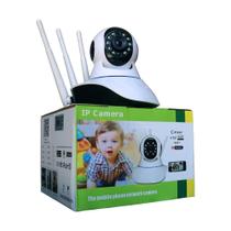 Babá Eletrônica Câmera Ip Wi-fi Segurança Yoosse 3 Antenas