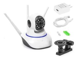 Babá Eletrônica Câmera Ip Wi-Fi Segurança Yoosse 3 Antenas - Rohs