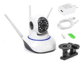 Babá Eletrônica Câmera Ip Wi-Fi Segurança Yoosse 3 Antenas