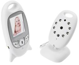 Babá Eletrônica Câmera Sem Fio Visão Noturna Lcd Digital 2P