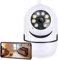 Babá Eletrônica Câmera Sem Fio Wifi Visão Noturna Microfone Auto Falante