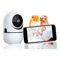 Babá Eletrônica Câmera Sem Fio Wifi Visão Noturna Microfone