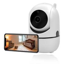 Babá Eletrônica Câmera Sem Fio Wifi Visão Noturna Microfone