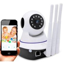 Babá Eletrônica Câmera Wi-fi Visão Noturna C/microfone S/fio