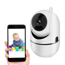 Babá Eletrônica Câmera Wifi Pet Com Microfone Visao Noturna