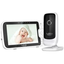 Babá Eletrônica Hubble Wi-fi 300 Metros Alcançe Tela Colorida 2.8 Infravermelho Branco Bivolt