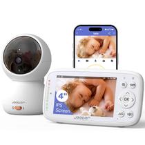 Babá Eletrônica Jeeber 1080P WiFi com Tela IPS de 4" HD