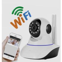 Baba Eletrônica Microfone Câmera Visão Noturna Wifi Sem Fio