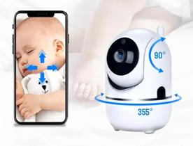 Babá Eletrônica Quarto De Bebê Monitoramento Infra Vermelho - Monitore Via App