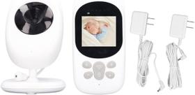 Babá Eletrônica Sem Fio BIVOLT Monitor de Vídeo e Voz Visão Noturna Segurança e Conforto Para o Nene