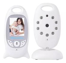 Baba Eletrônica Sem Fio Com Câmera Noturna, Áudio, Monitoramento de Temperatura e Tela Lcd - Baby Monitor