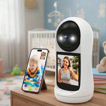 Babá Eletrônica Wi-fi Visão Noturna Alerta Choro Anti Queda