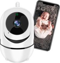Babá Eletrônica WiFi Câmera IP 360 Visão Noturna Áudio Sensor Movimento Bivolt Babá Eletrônica WiFi Câmera IP 360 Visão Noturna Áudio Sensor Movimento Bivolt