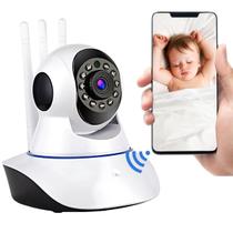 Baba Eletrônica Wifi Camera Visão Noturna 1080p Com Monitor Remoto Quarto Bebe